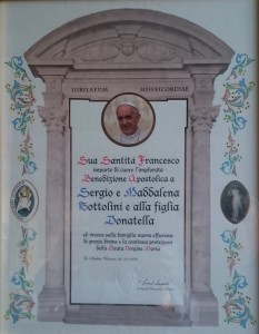 BENEDIZIONE APOSTOLICA